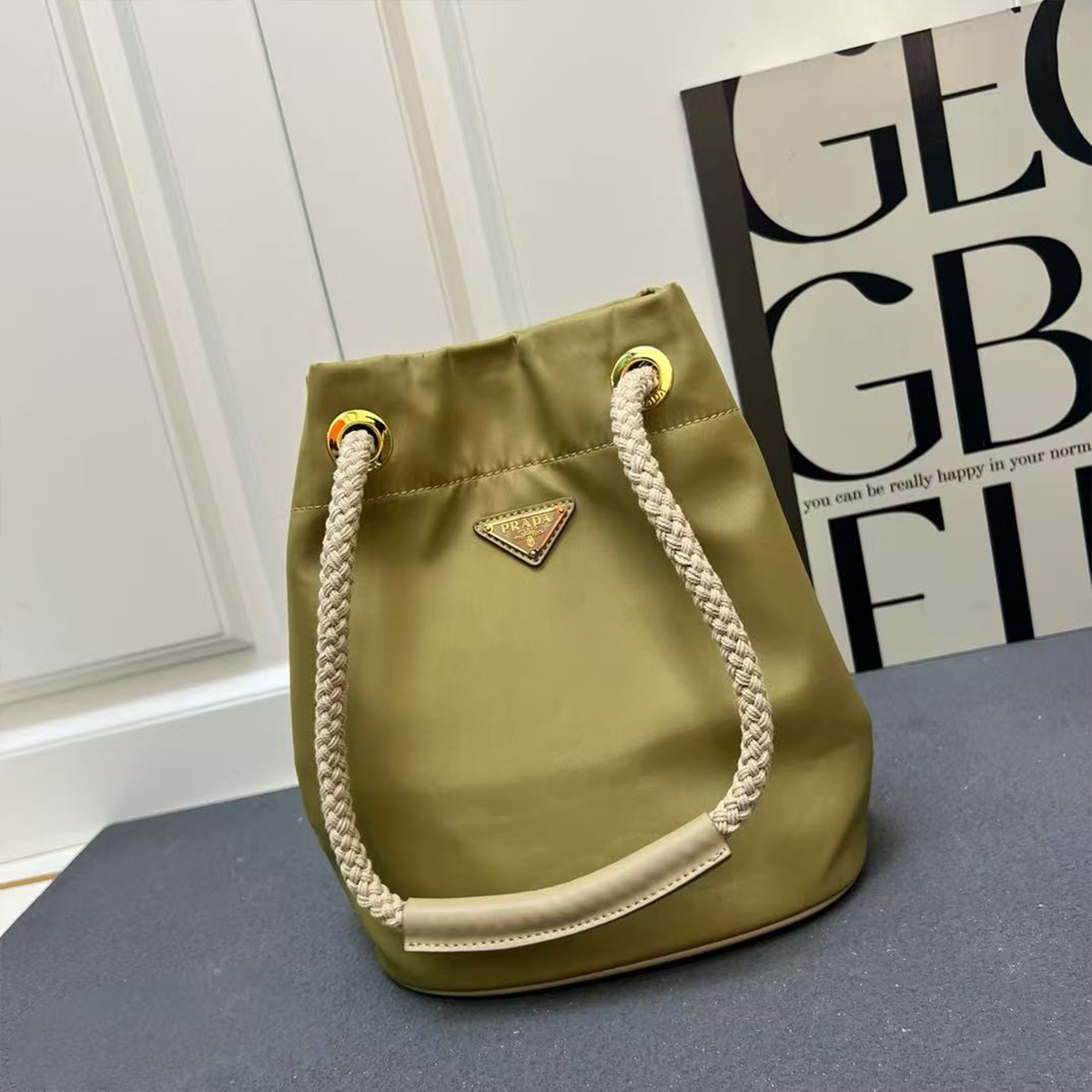 Prada Mariner Re-Nylon small bucket bag(7A regular version)