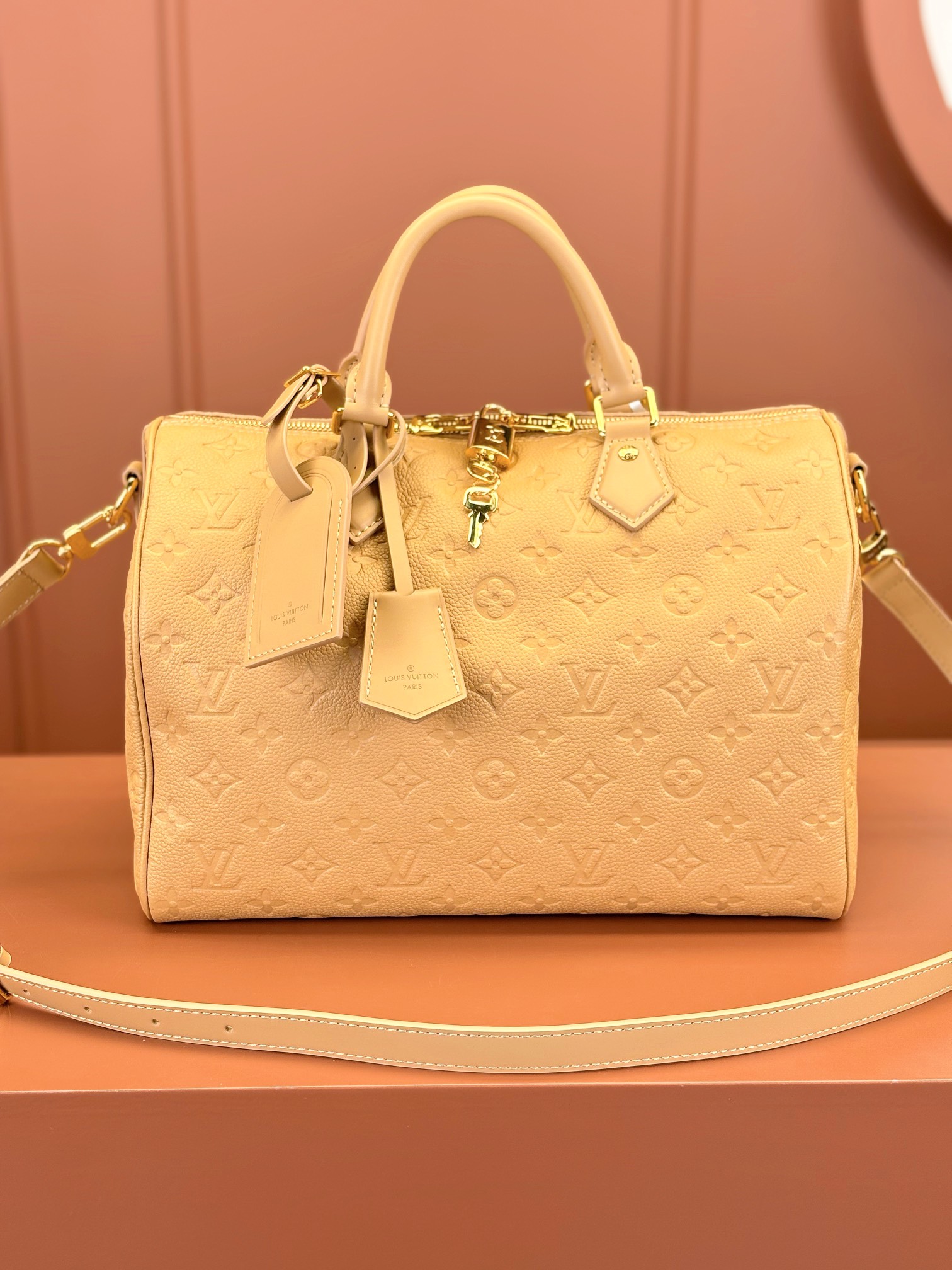 TOP Louis Vuitton LV Speedy SPEEDY SOFT 30 Bags 30x21x17cm - Yellow