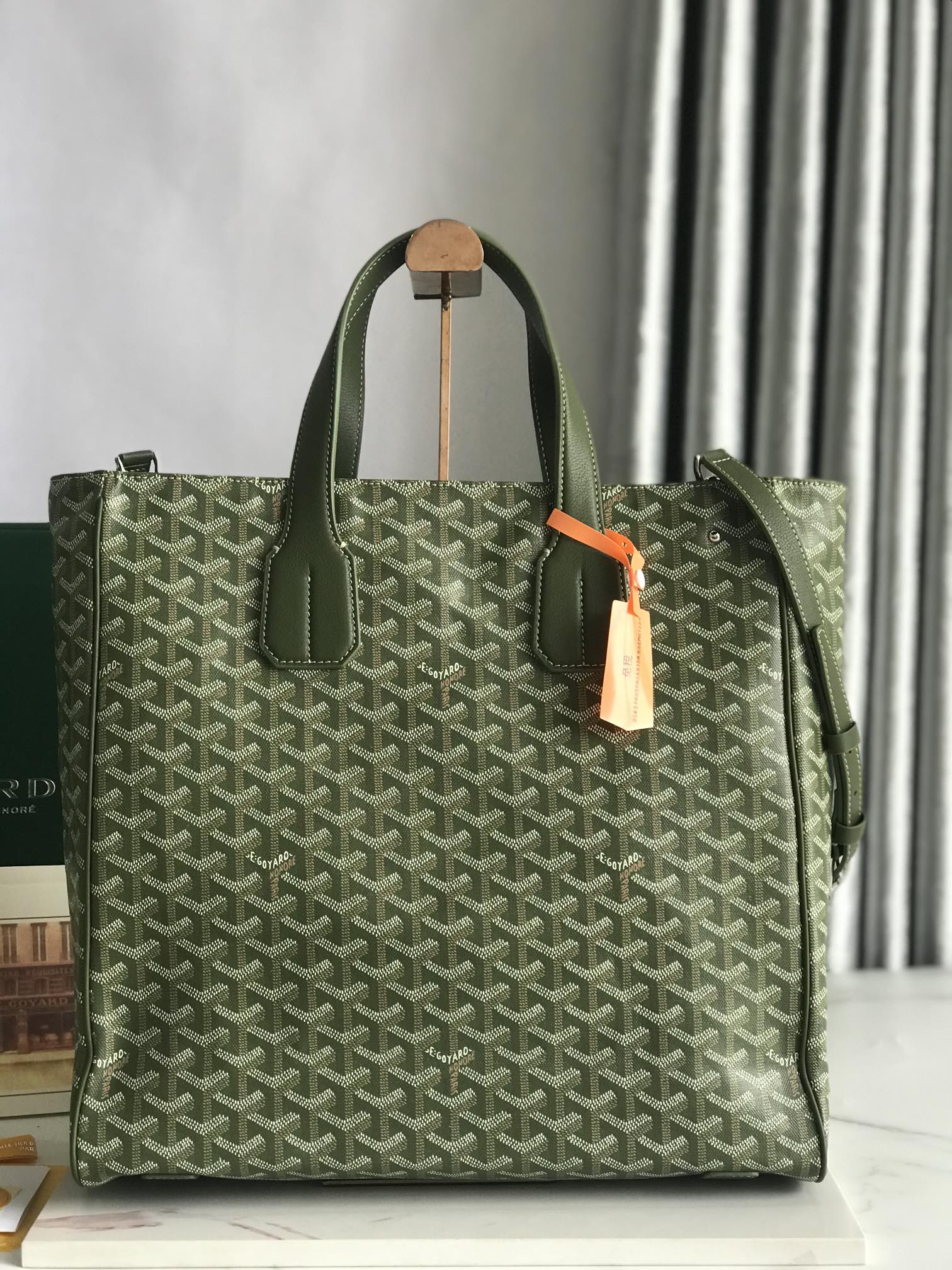 TOP Goyard Villette Tote Bag  38*35*11.5cm - Green