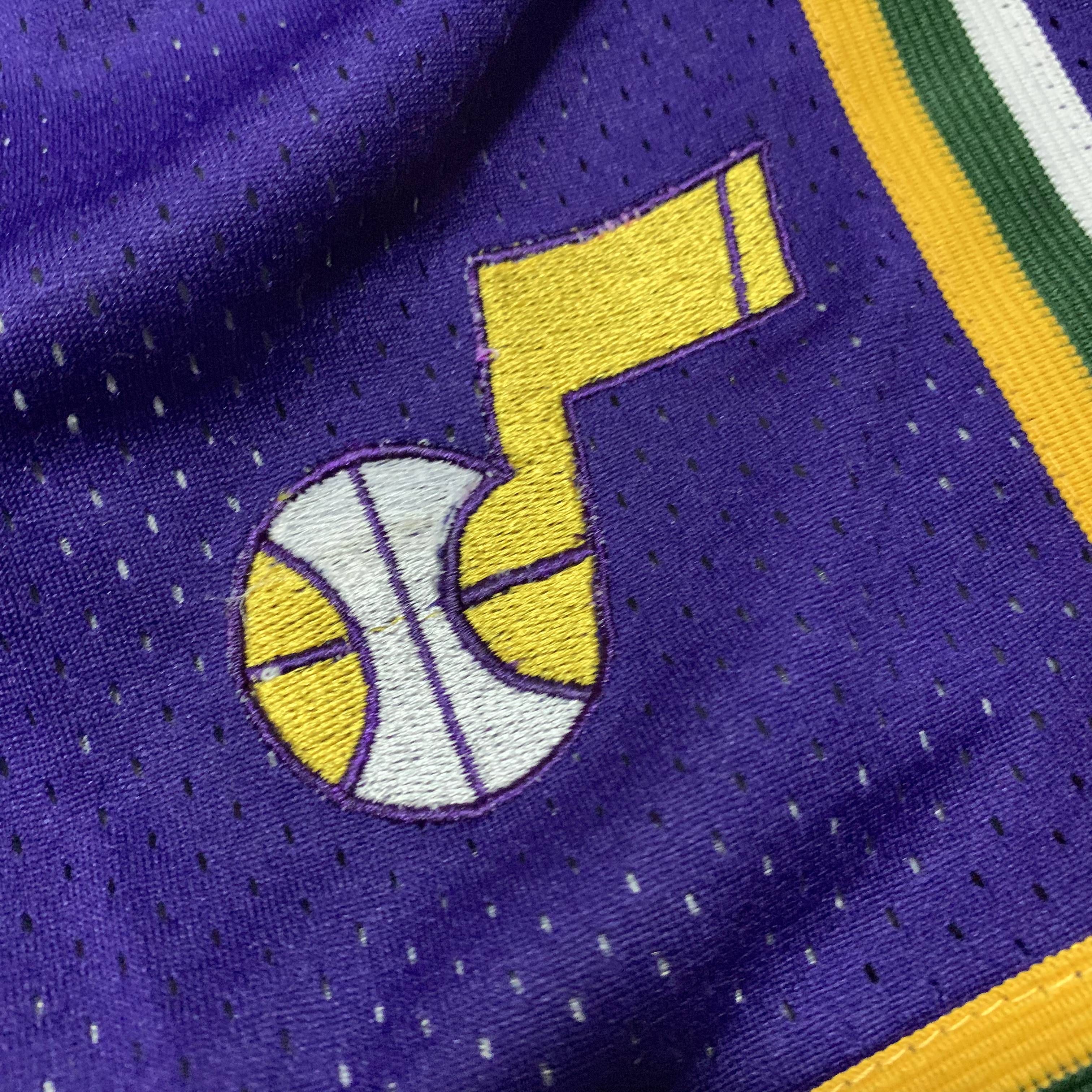 Utah Jazz JUST DON joint shorts purple