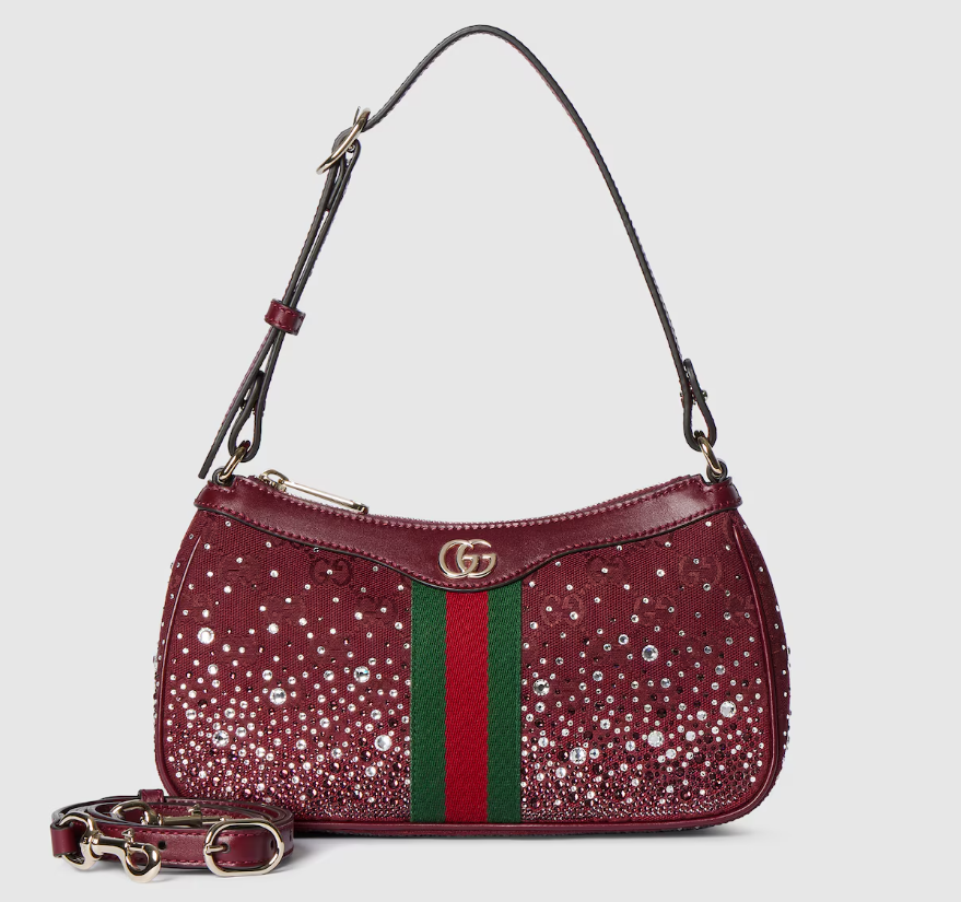TOP GUCCI Ophidia Shoulder Bag 26 x 15 x 6.5 cm - Red