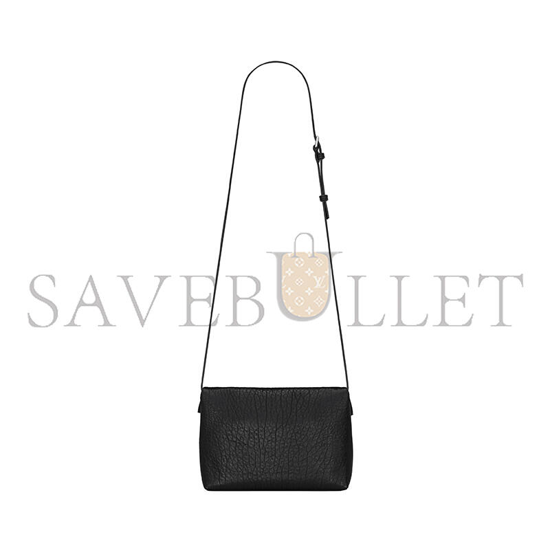 YSL CASSANDRE ENVELOPE MESSENGER IN LAMBSKIN 801490AACIU1000 (23*16.5*6cm)