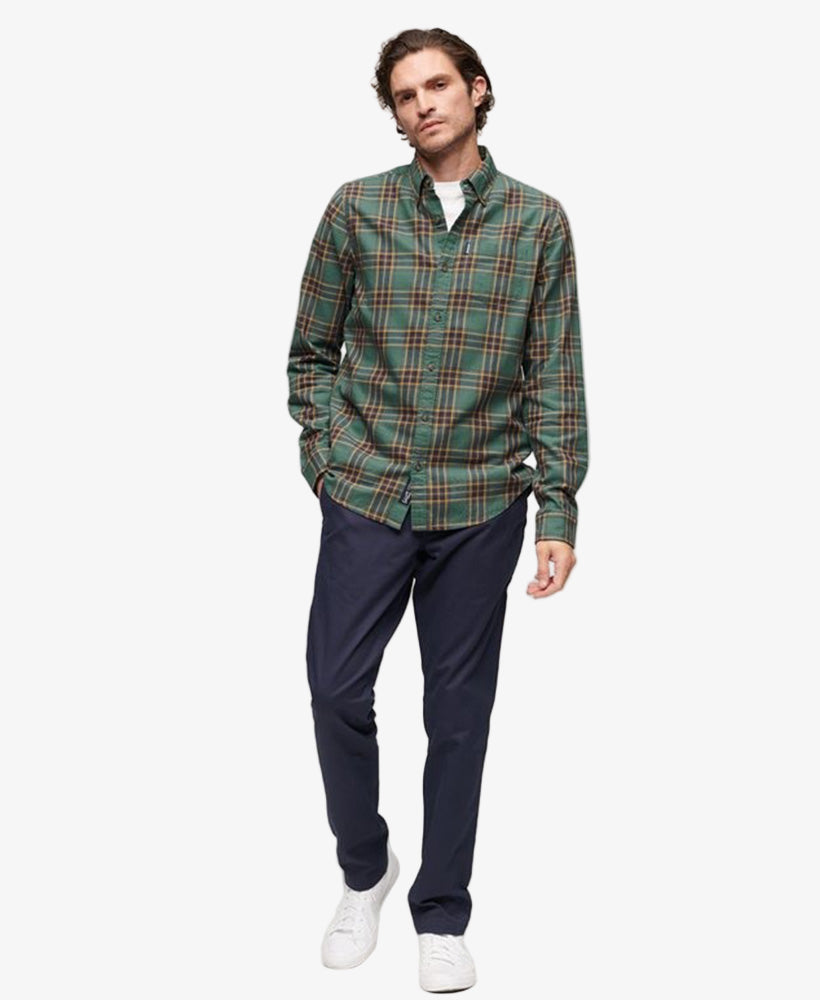 Vintage Check Shirt | Pasadena Check Hydro Turquoise