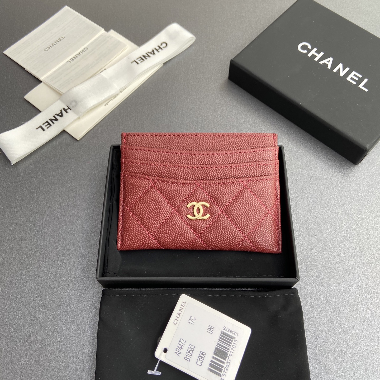 TOP CHANEL Cardholder Calfskin - 10 Color&GHW/SHW
