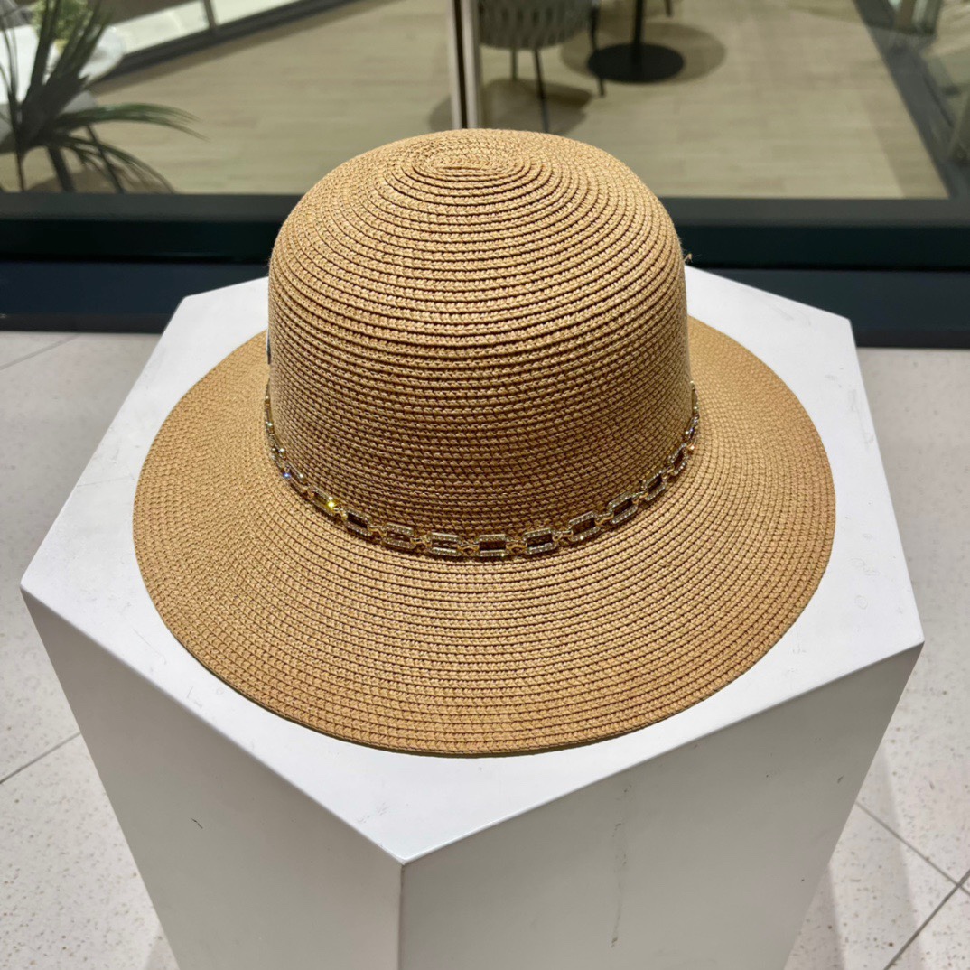 TOP PRADA Straw Hat Is Simple And Versatile - Four Colors