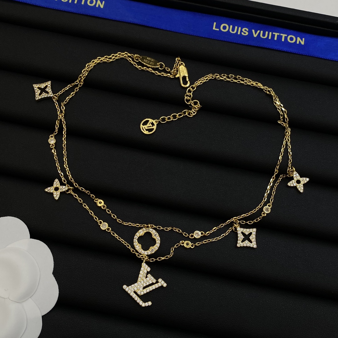TOP Louis Vuitton LV Necklace - 2 Color