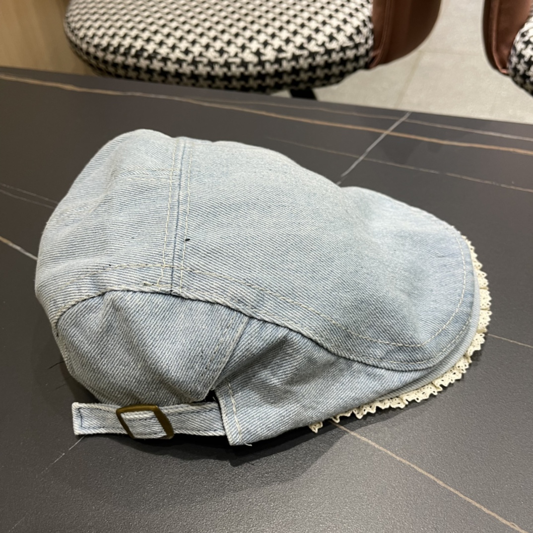 TOP CHANEL Retro Art Berett - 3 Colour