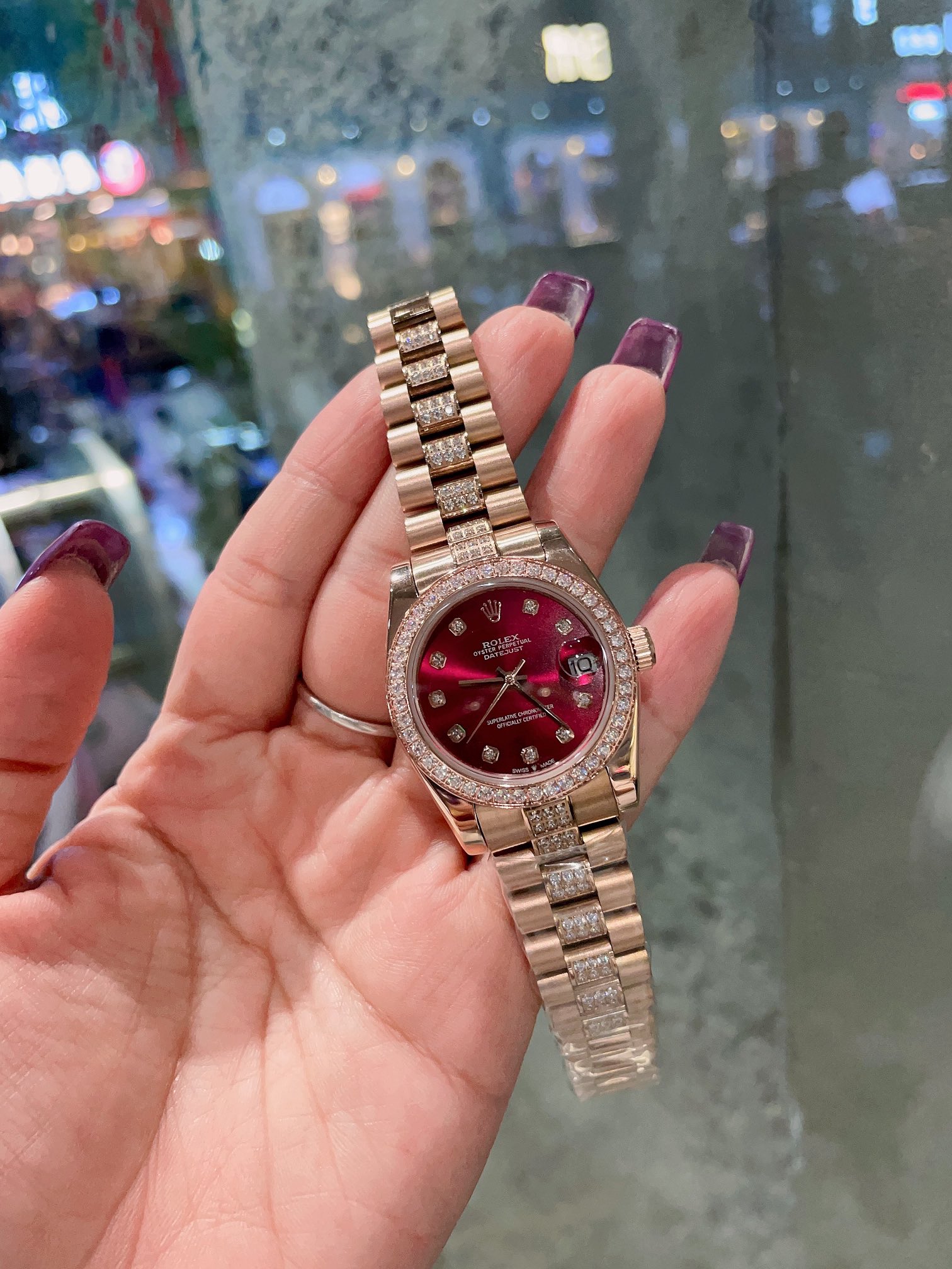 TOP ROLEX Rolex Watch 31mm  - Gold