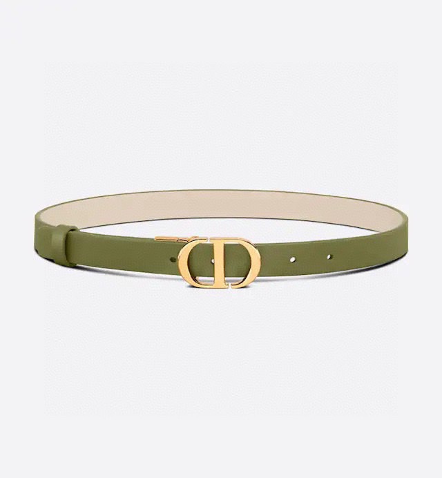 TOP Christian Dior Double Sided Belt 2CM - 2 Colour