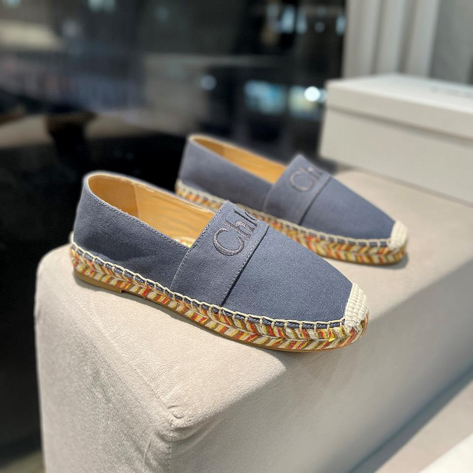 Chloe Cotton Cloth Women's Casual Shoes Shoes Sandal (Replica)