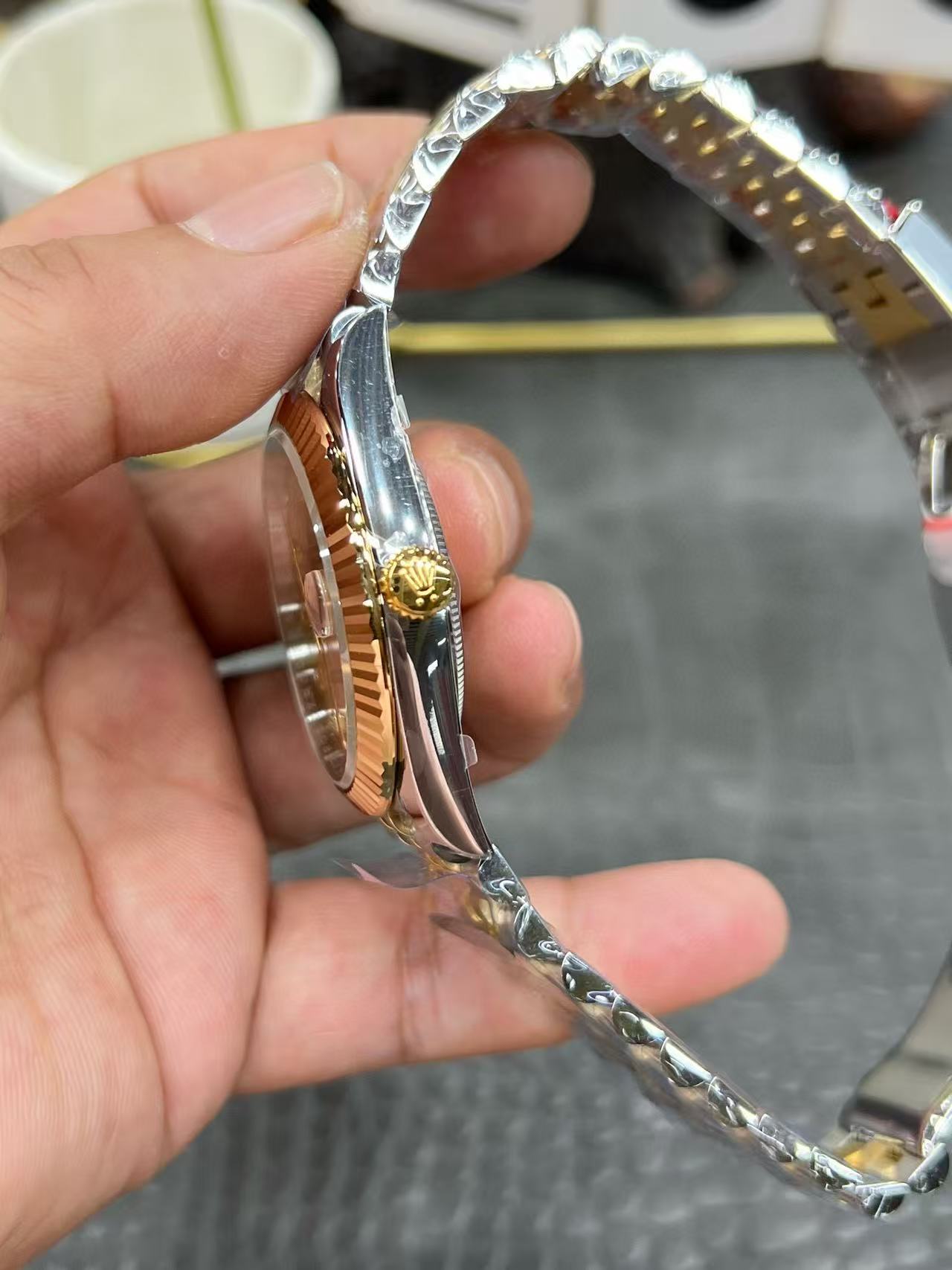 TOP ROLEX Watch - Gold and Silver