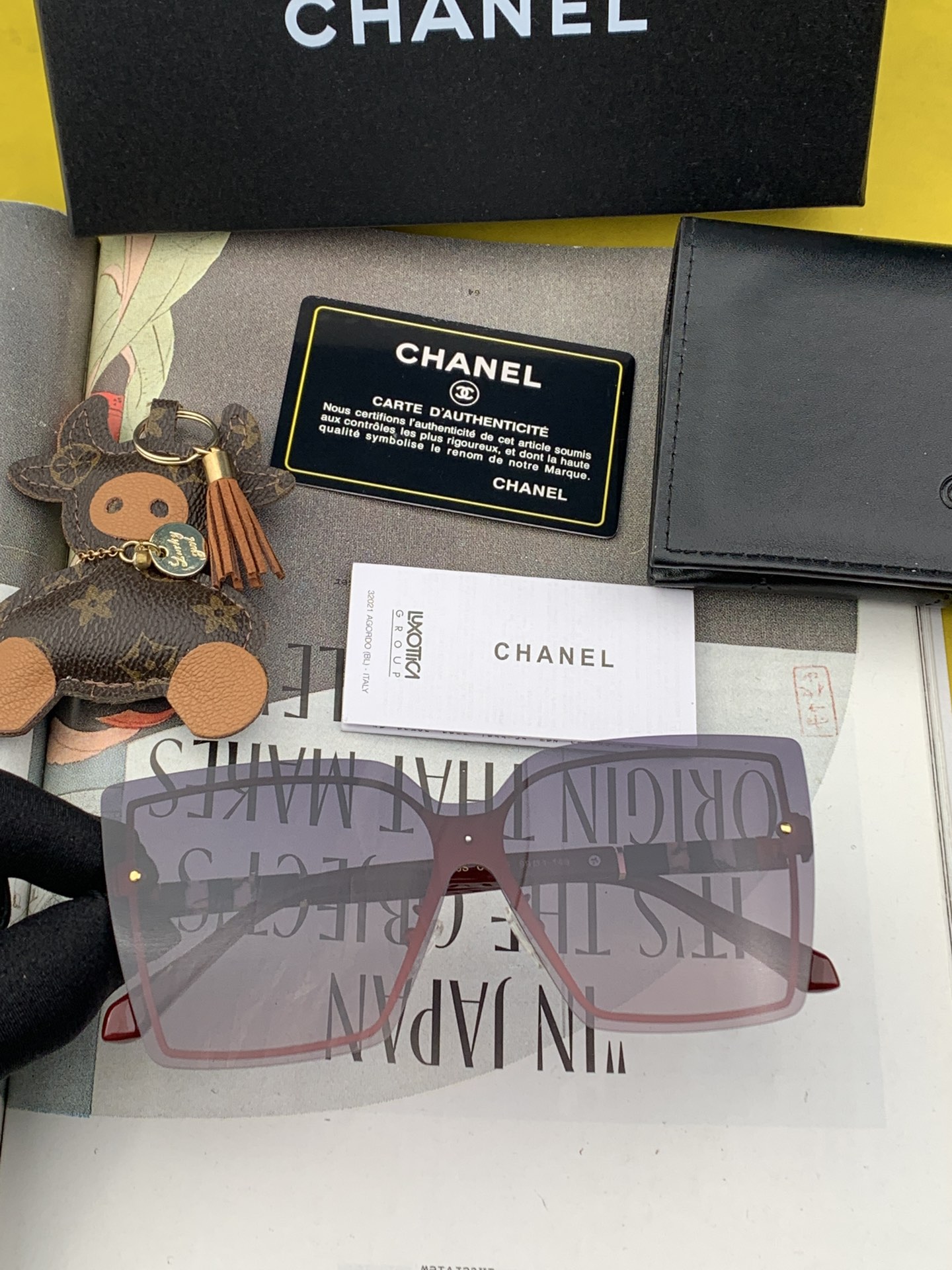 TOP CHANELStylish Rimless Sunglasses - 3 Colors