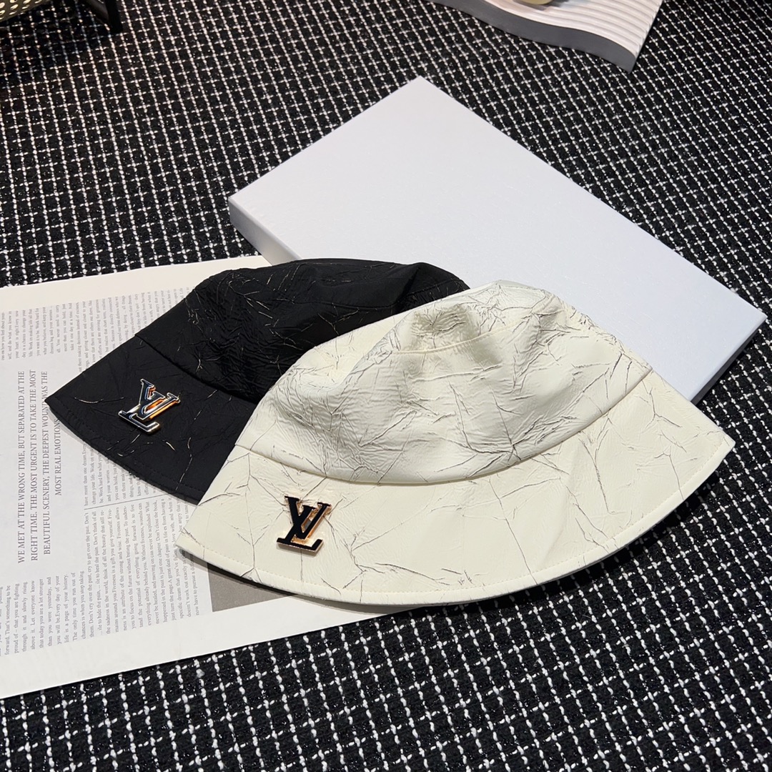 TOP Louis Vuitton LV Bucket Cap - 2 Colour
