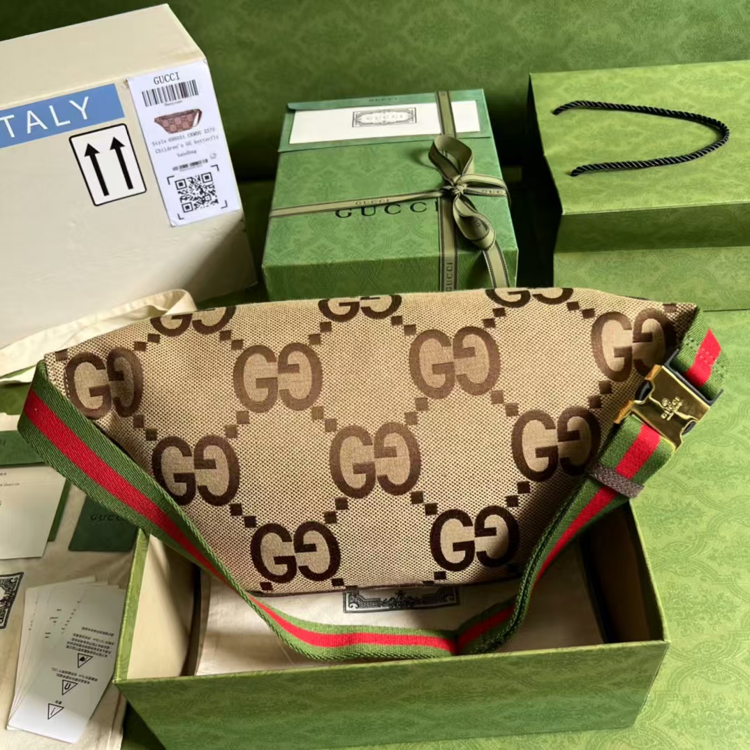 TOP GUCCI Ophidia Waist Bag 39x17x4cm - Brown