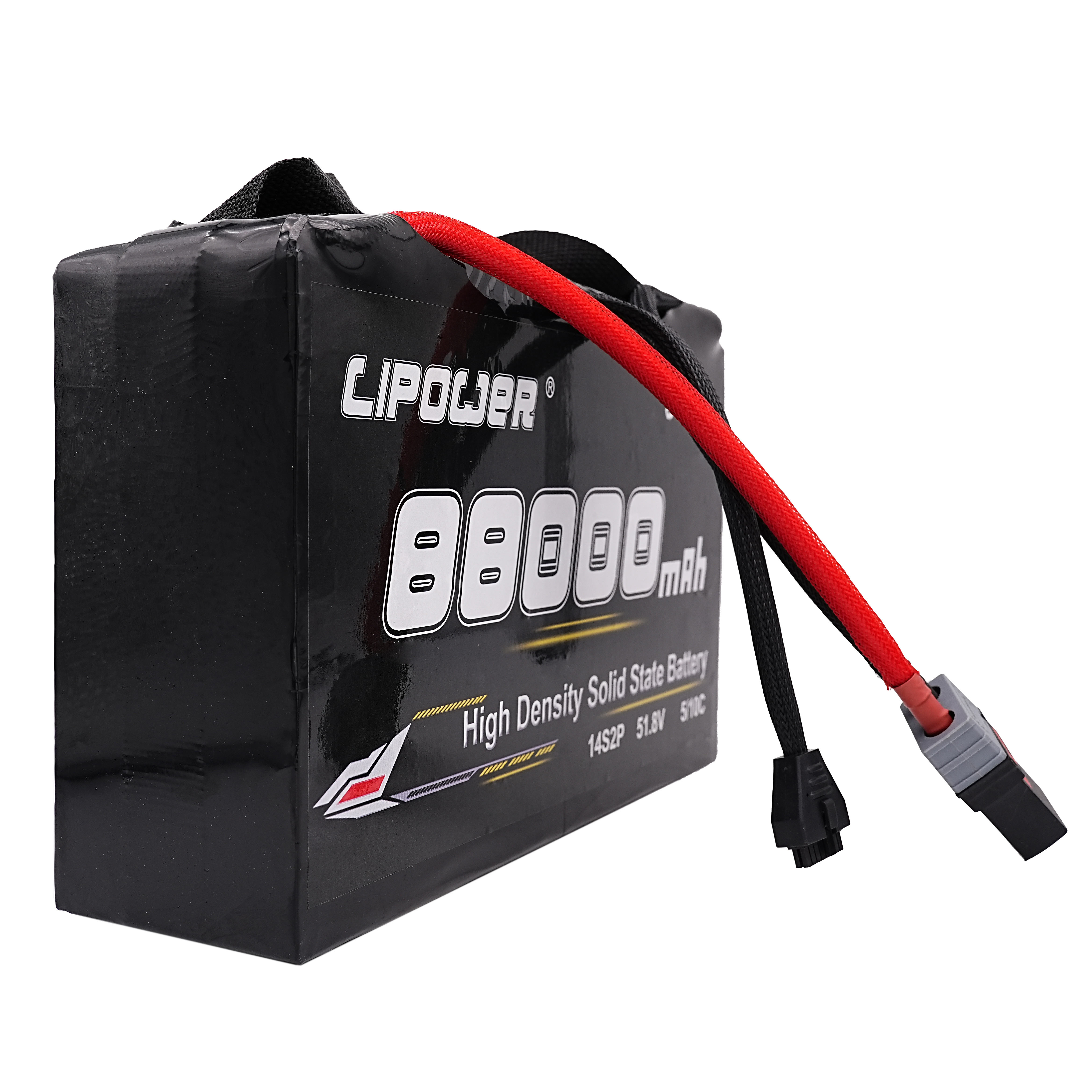OEM/ODM wholesale 30000mAh-88000mAh semi-solid 8/4/6S lithium battery - lipowbattery