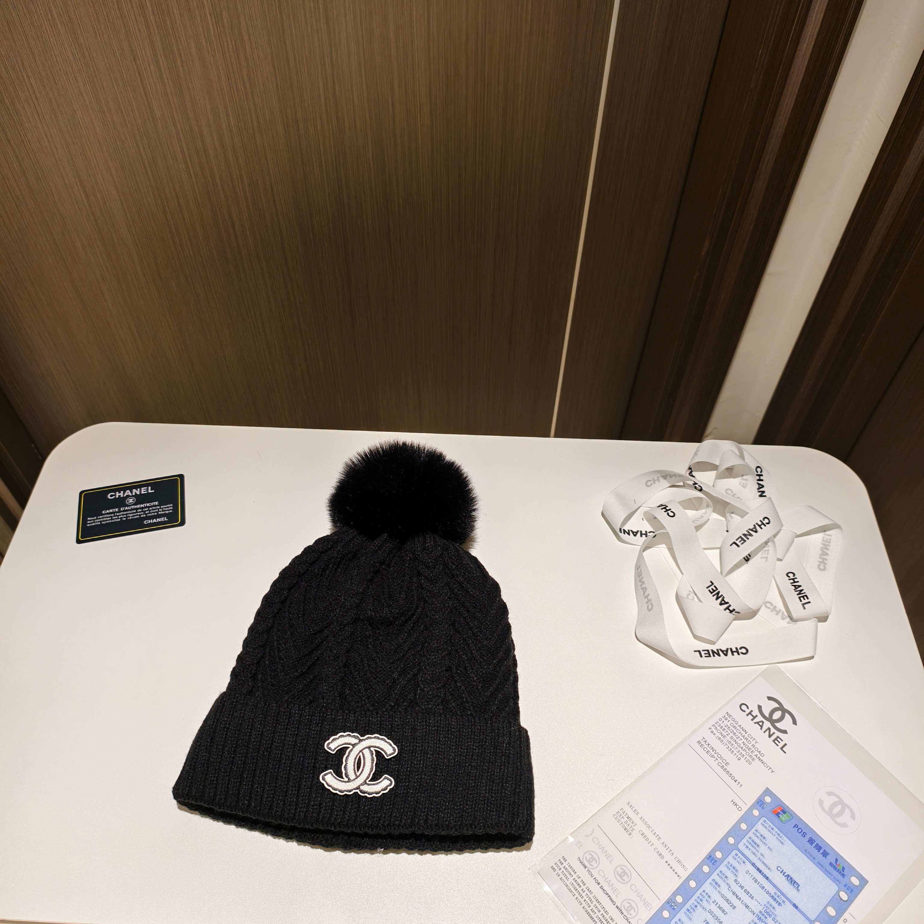 TOP CHANEL Knitted Hat - 4 Colour