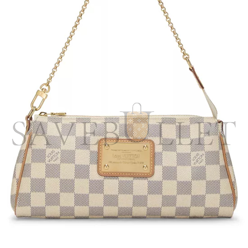 LOUIS VUITTON MASTER DAMIER EBENE EVA CLUTCH BAG N55214 (25*13*4cm)