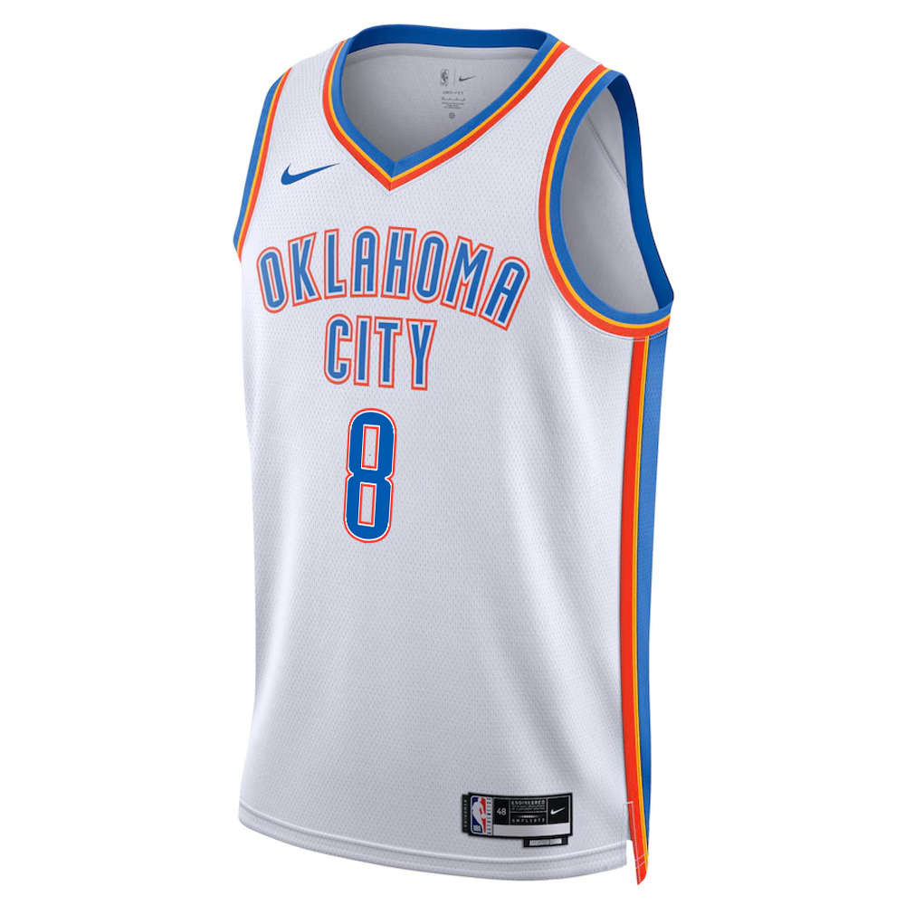 Jalen Williams Oklahoma City Thunder White Jersey