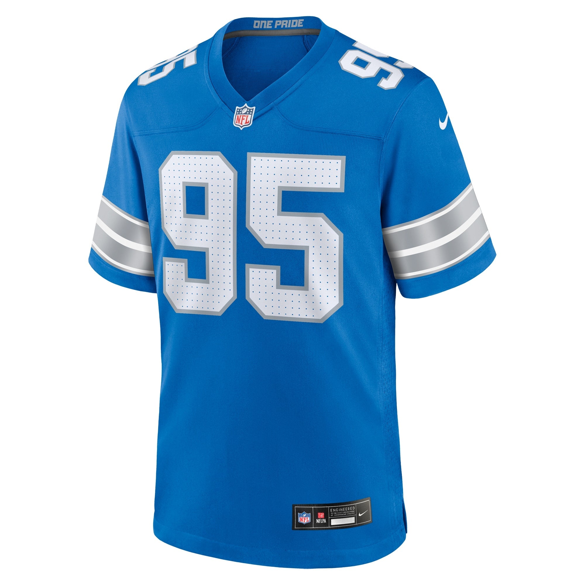 Mathieu Betts Detroit Lions  Game Jersey -  Blue
