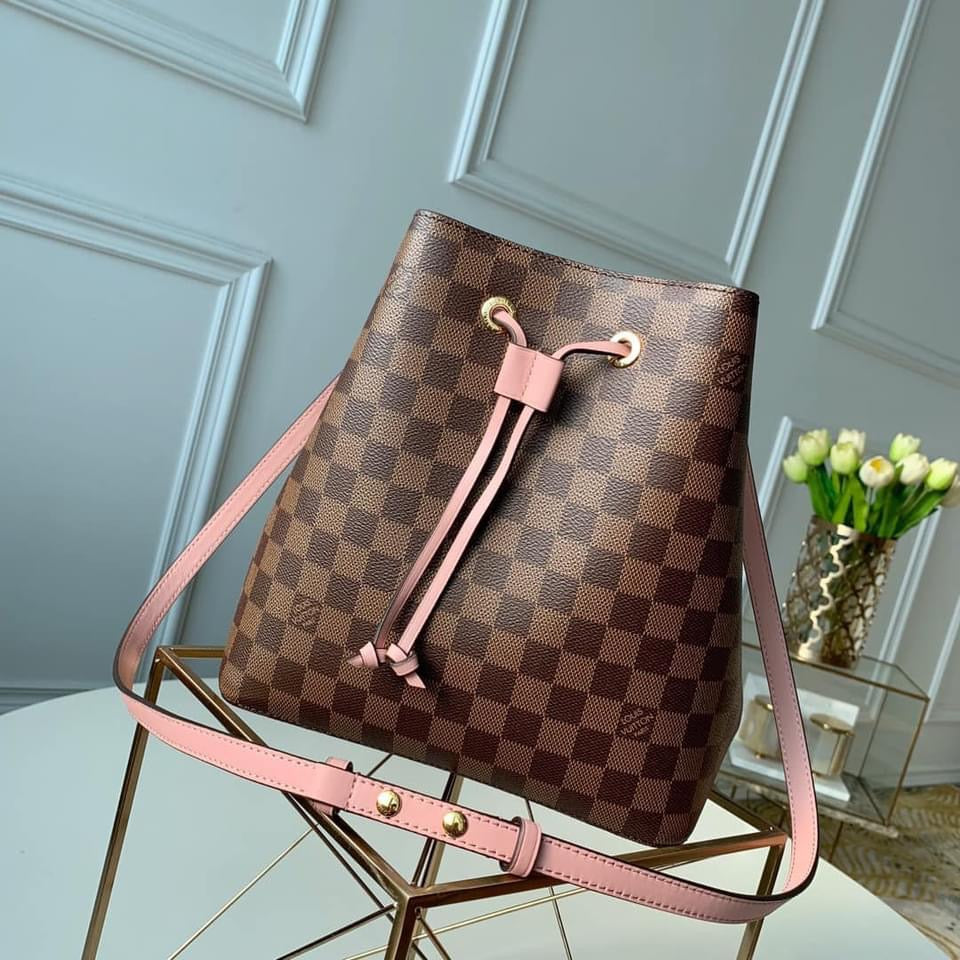 TOP Louis Vuitton LV £V Noe Bag 26×22×27CM- Pink
