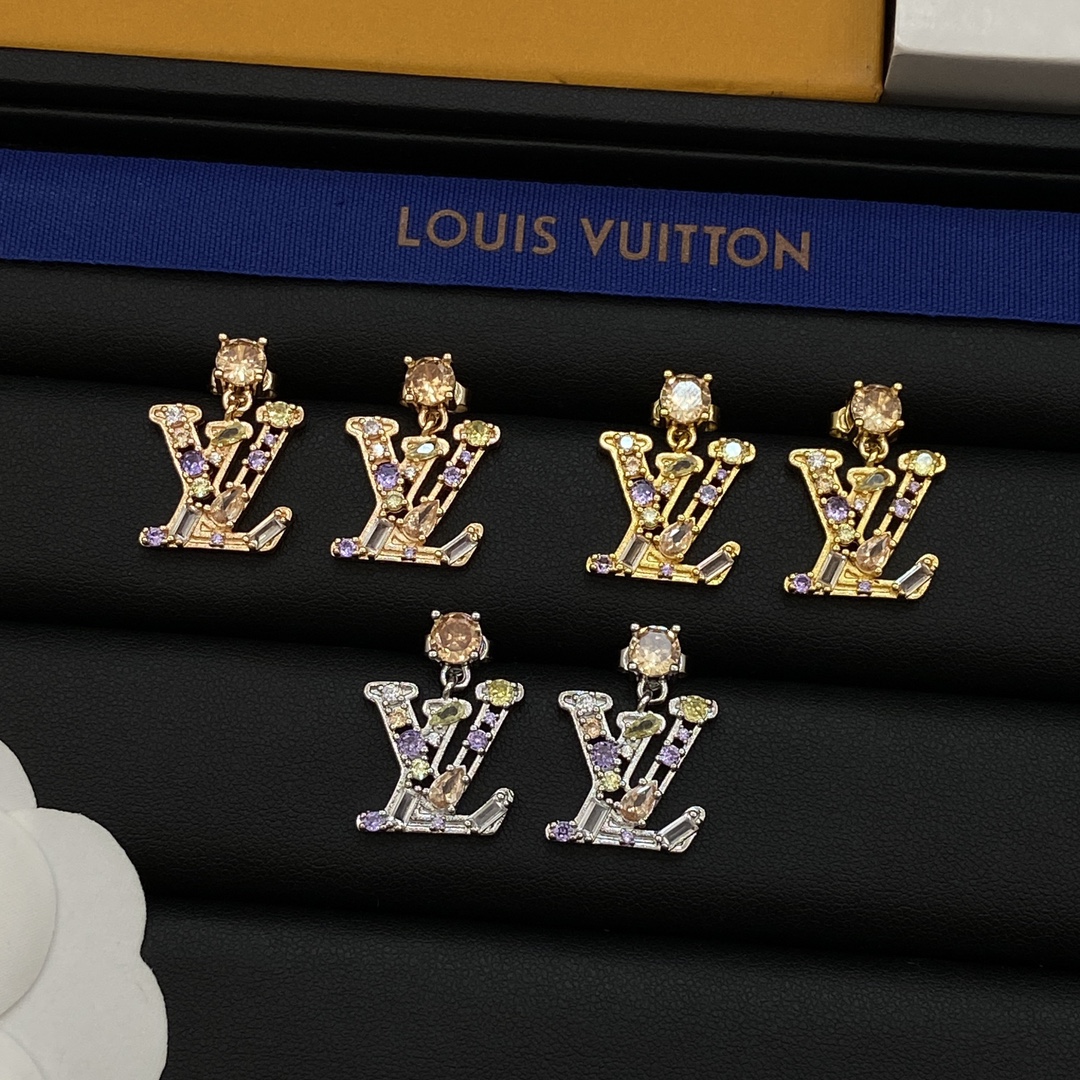 TOP Louis Vuitton LV Earrings - 3 Color