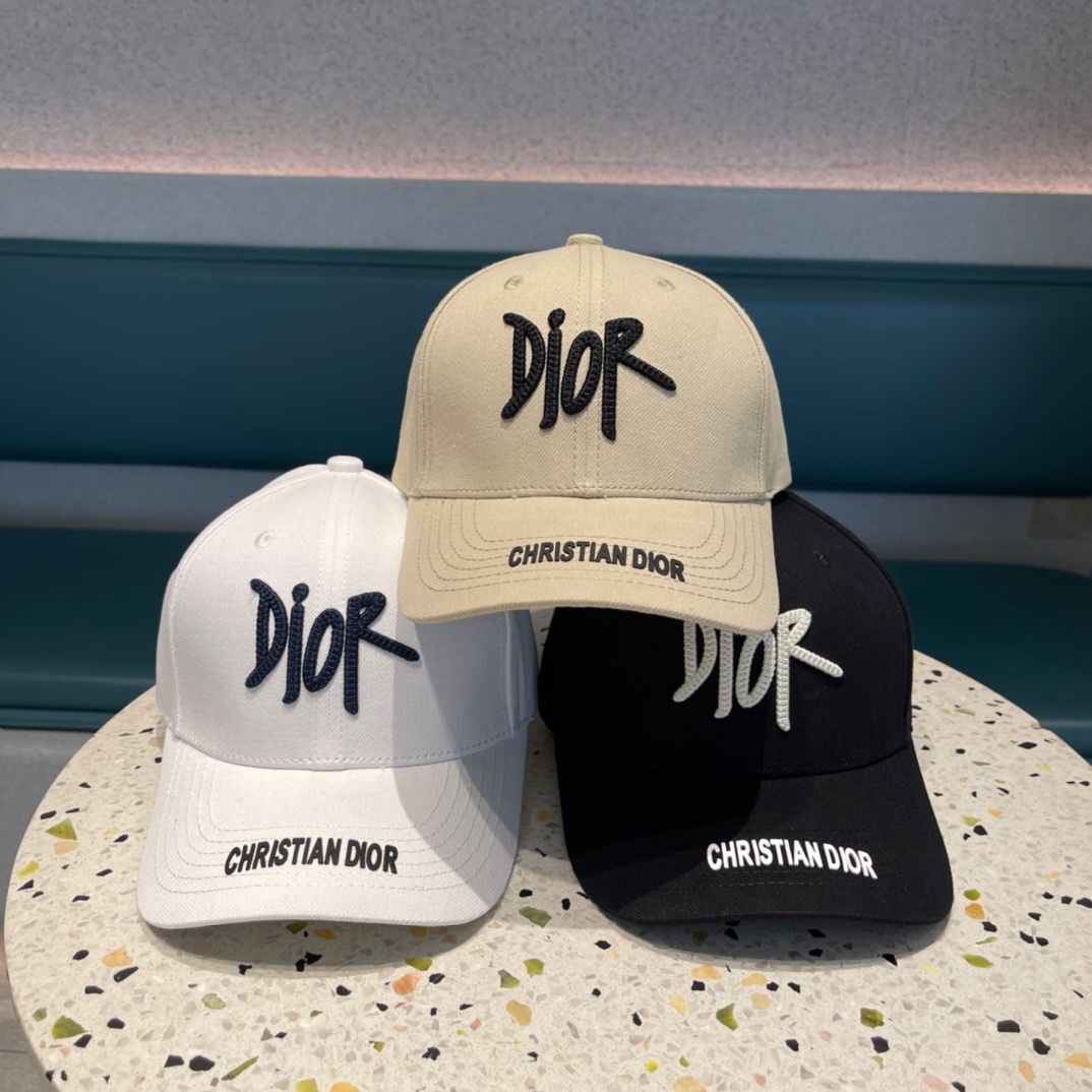 TOP Christian Dior Baseball Hat - 3 Colour