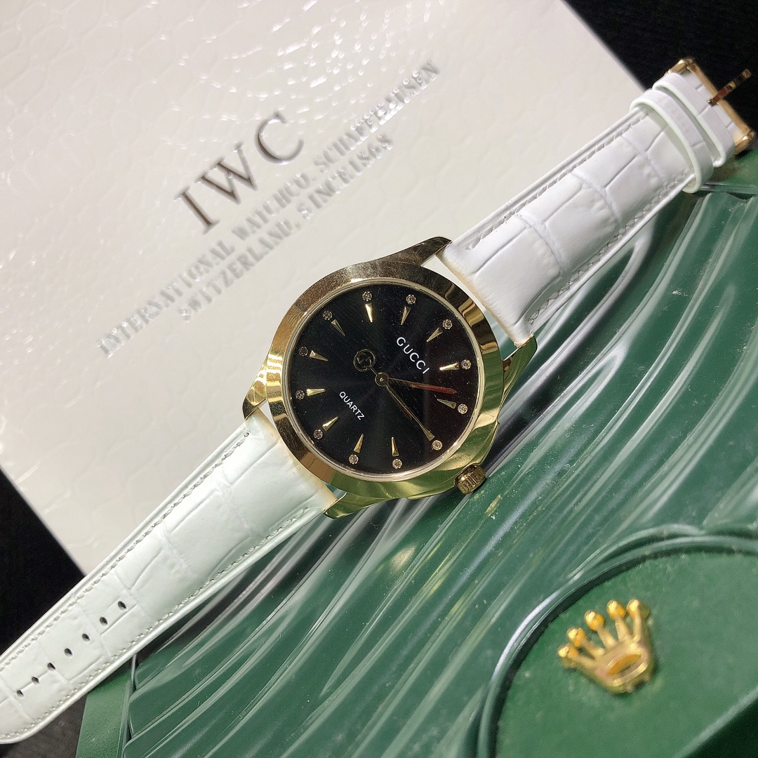 TOP GUCCI Guchi Simple Little Bee Women's  Watch 38mm - 3 Colors