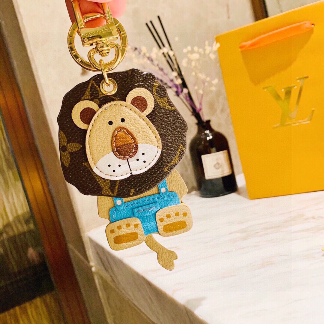 TOP Louis Vuitton LV Lion Keychain