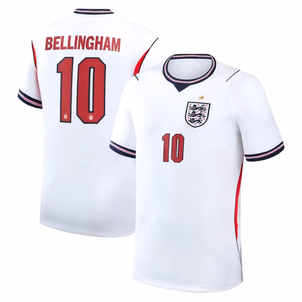 England Bellingham #10 Home Soccer Jersey World Cup 2026