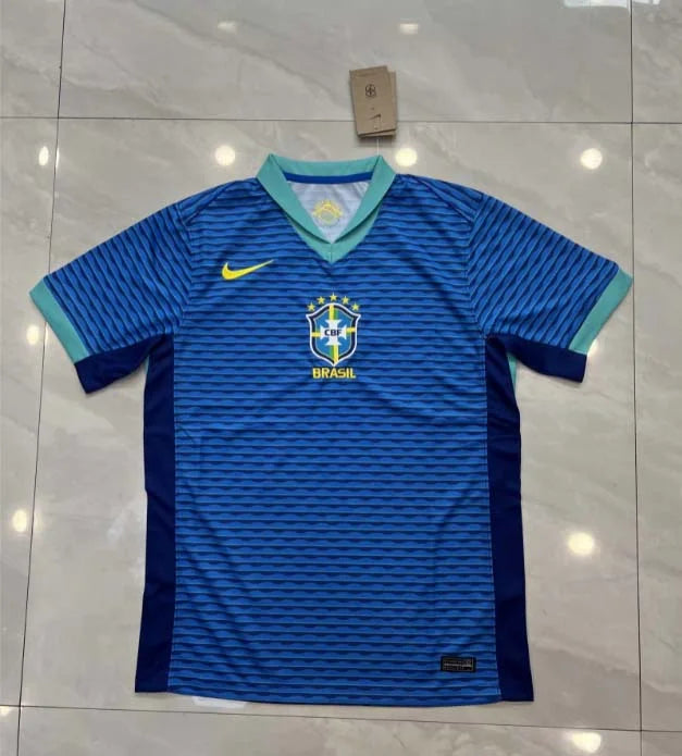 2024 Brazil Away Soccer Jersey