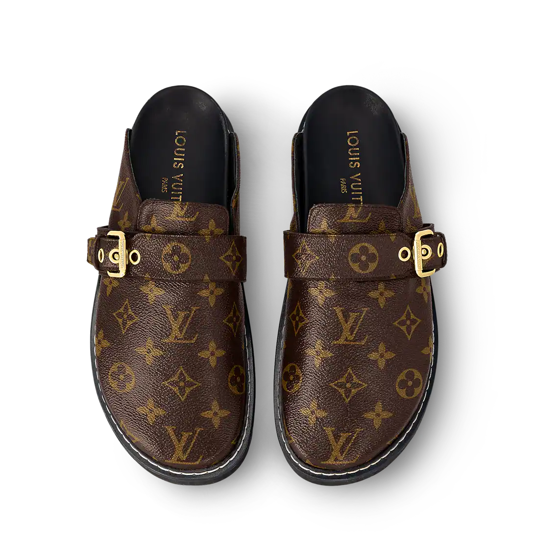 TOP Louis Vuitton LV Cosy Flat Comfort Clog - Brown