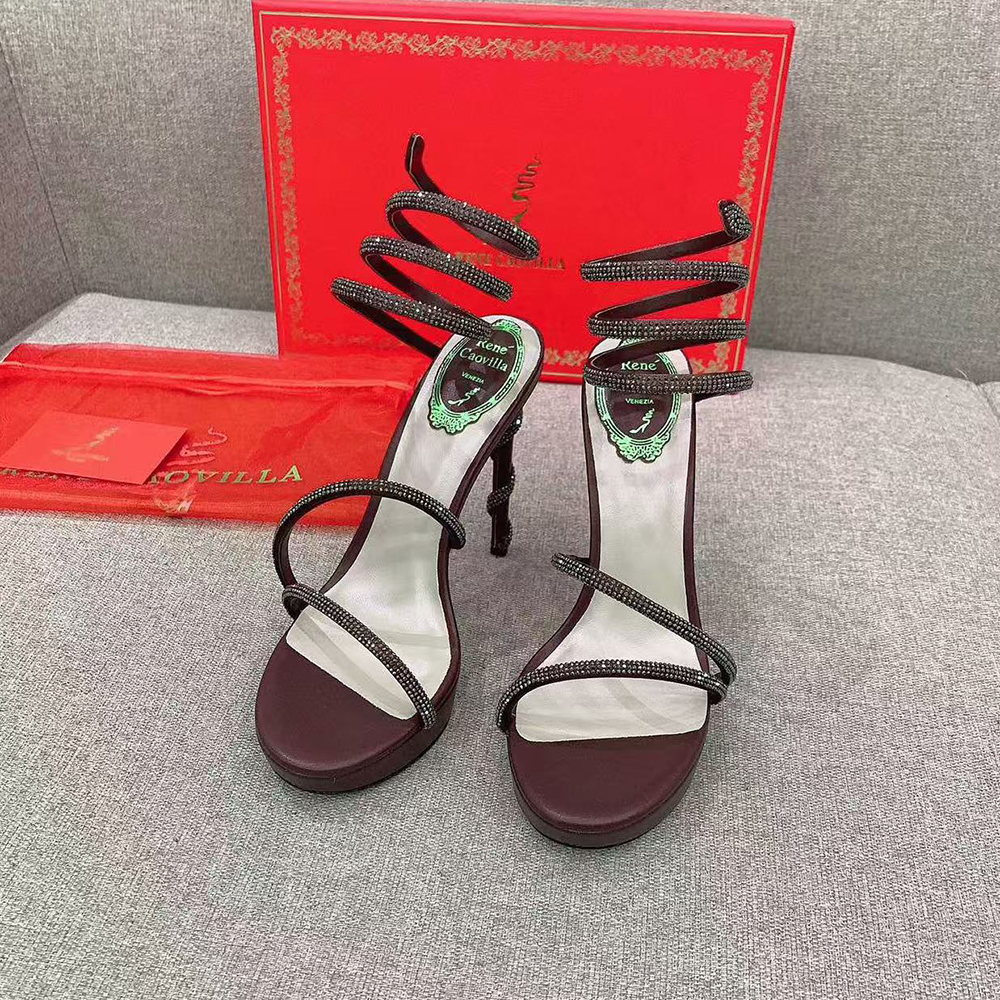 Rene Caovilla Chandelier Elegant Evening Sandals (Replica)