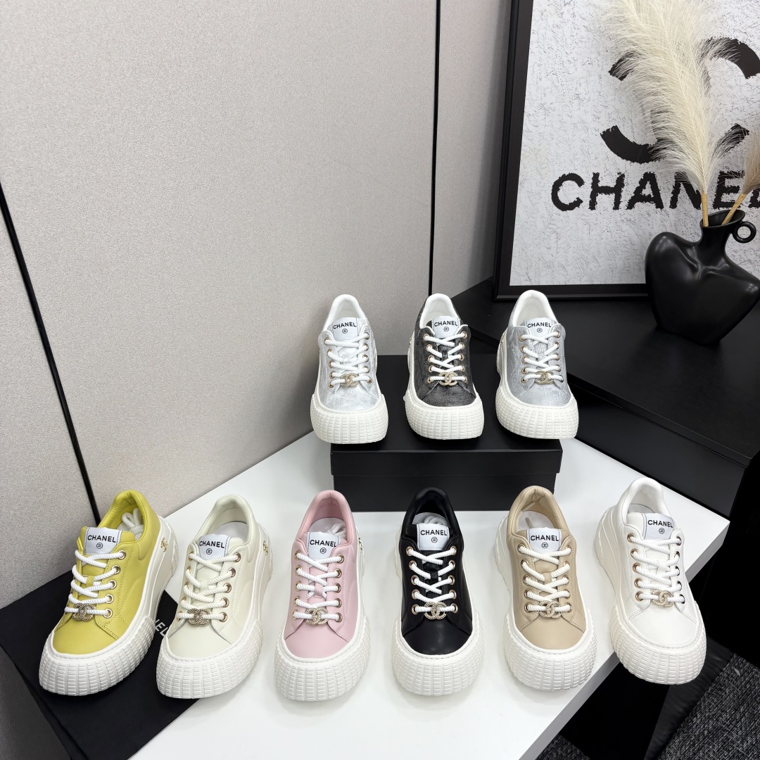 TOP CHANEL Casual Sneakers - 9 Colors
