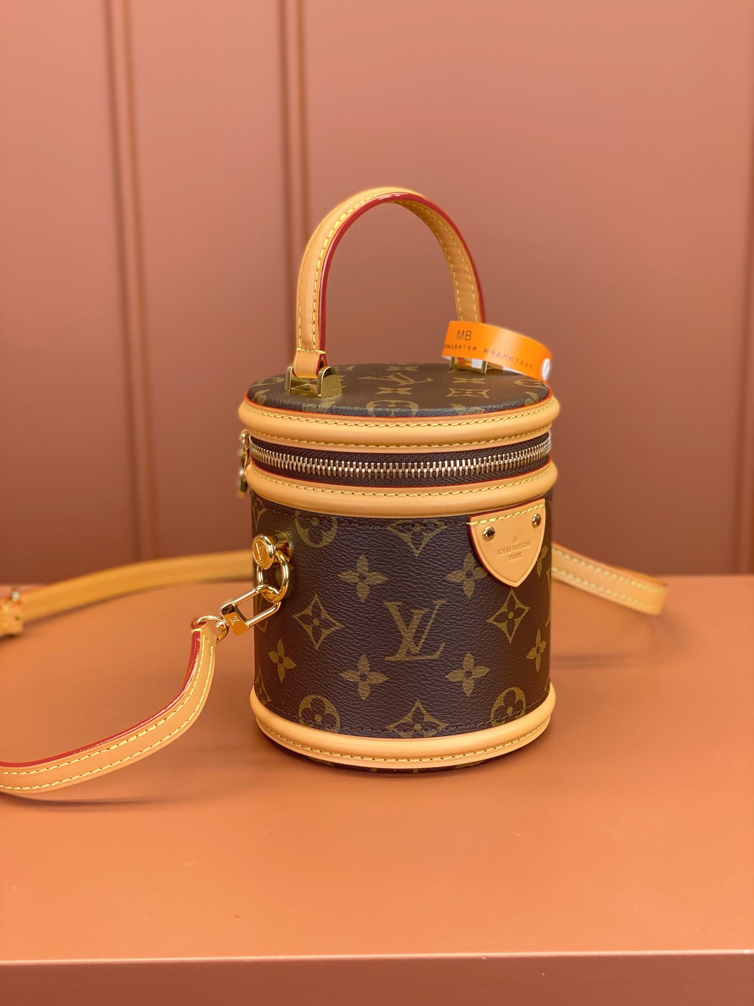 TOP Louis Vuitton LV L*V Giant Monogram Vanity Bag 14.5x14x12cm - Brown