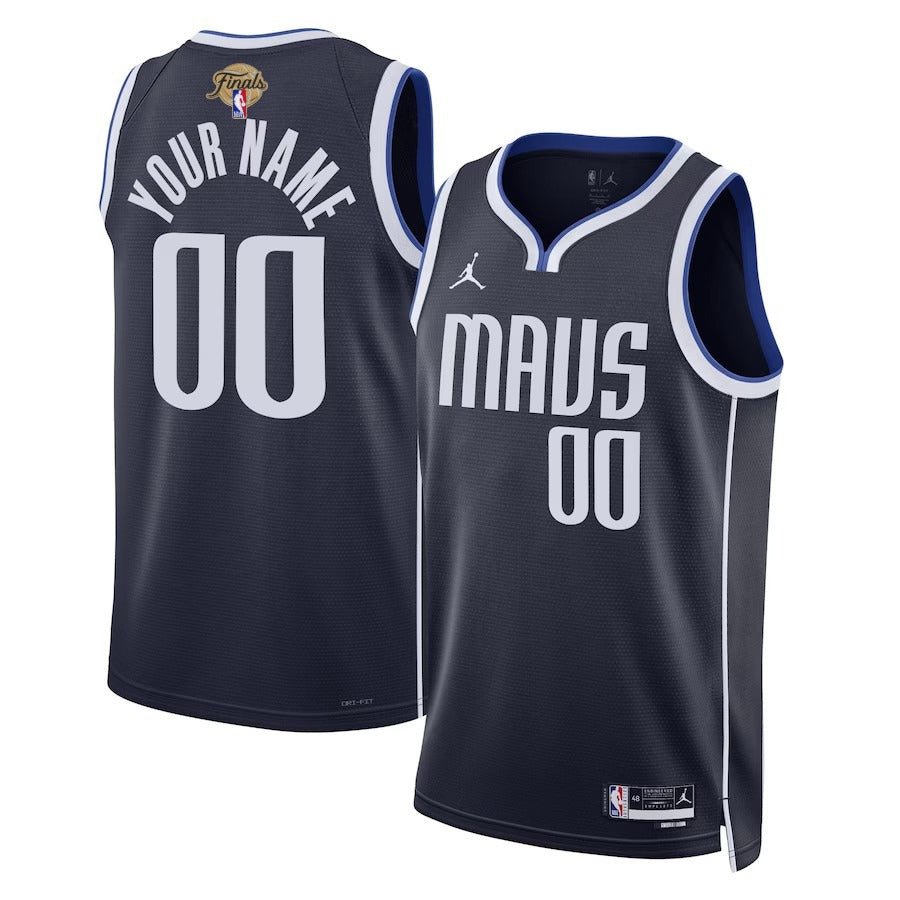 Custom Dallas Mavericks NBA Finals 2024 Jersey
