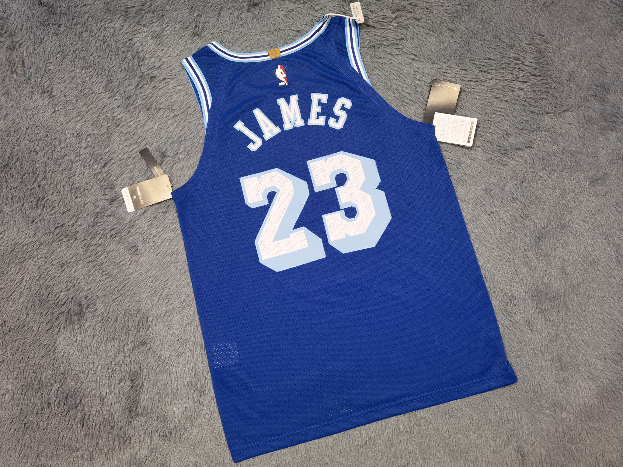 Custom Los Angeles Lakers Throwback AUTHENTIC Jersey