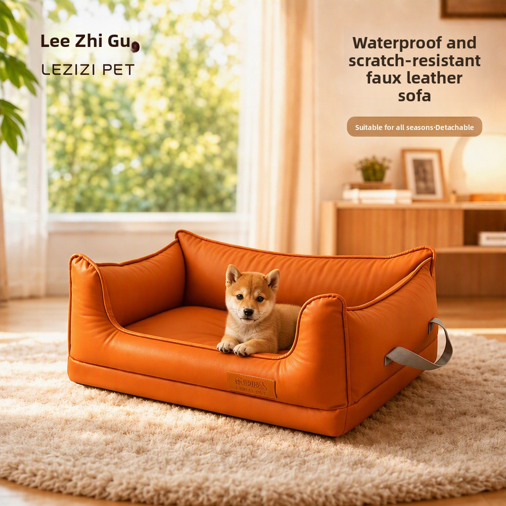 Dog sofa manufacturer wholesales waterproof, detachable cat beds, dog mats with high backrest that don't easily attract hair - PawPro UK
