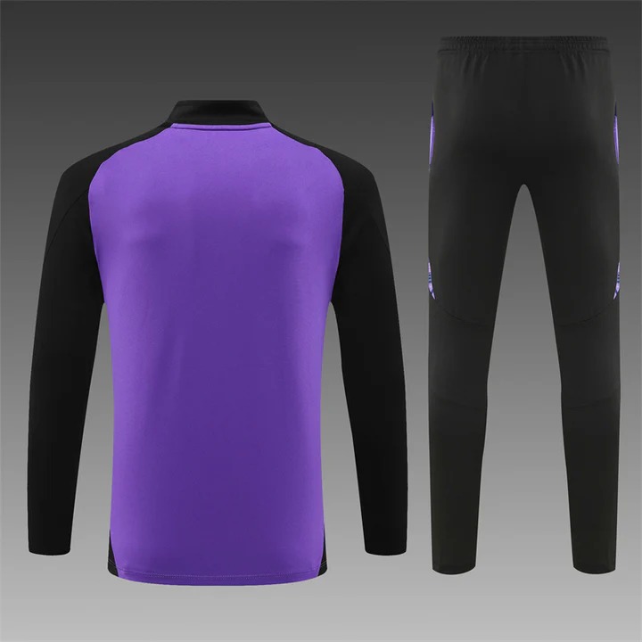 2024-25  Purple Germany  Football Half Pull Training Suit