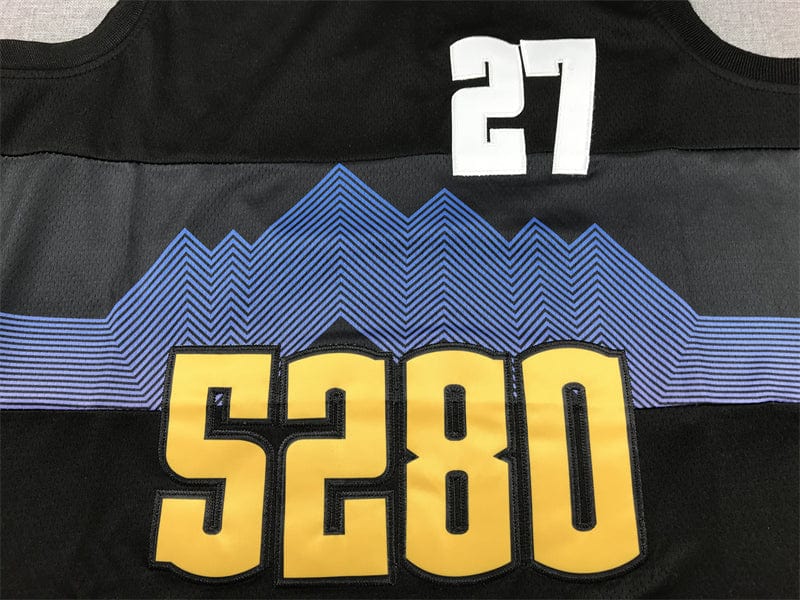 Men's Jersey 2024 Season Nuggets #27 Black City Edition MURRAY