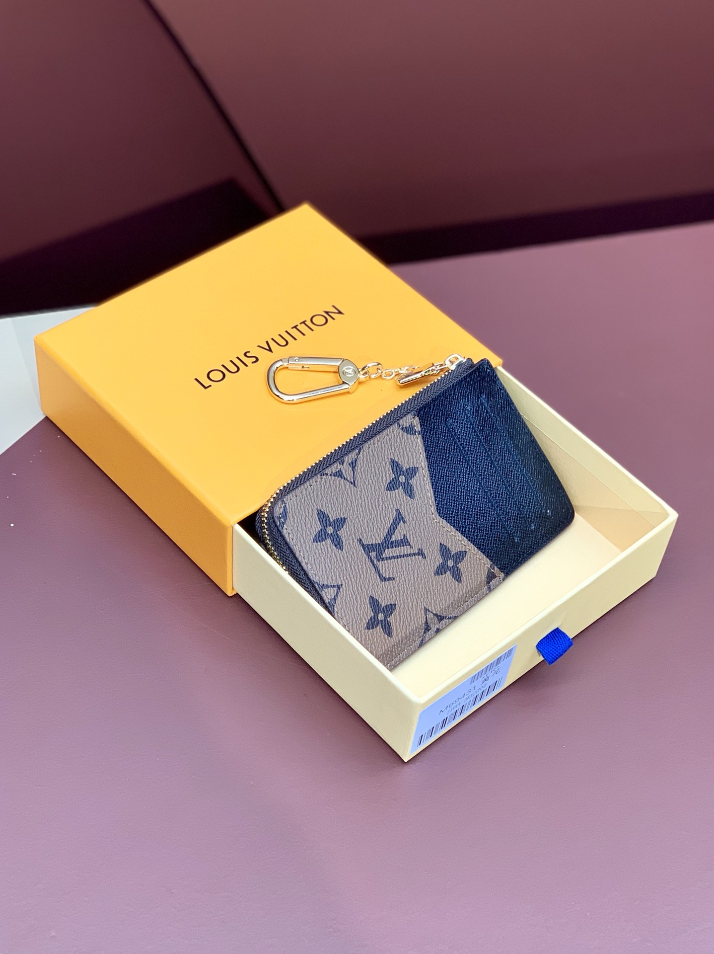 TOP Louis Vuitton LV Recto Verso Card Holder Monogram 13x2.5x9.5cm - Khaki/Brown