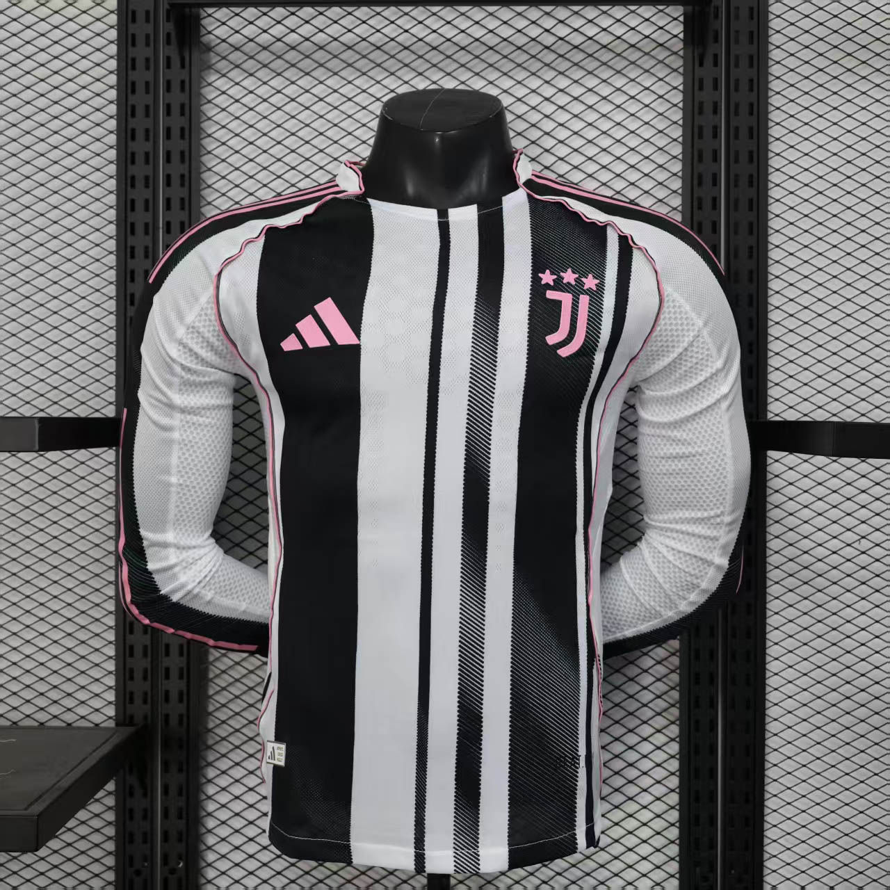 2025/2026 Player Version Long Sleeve Juventus Home Football Shirt 1:1 Thai Quality