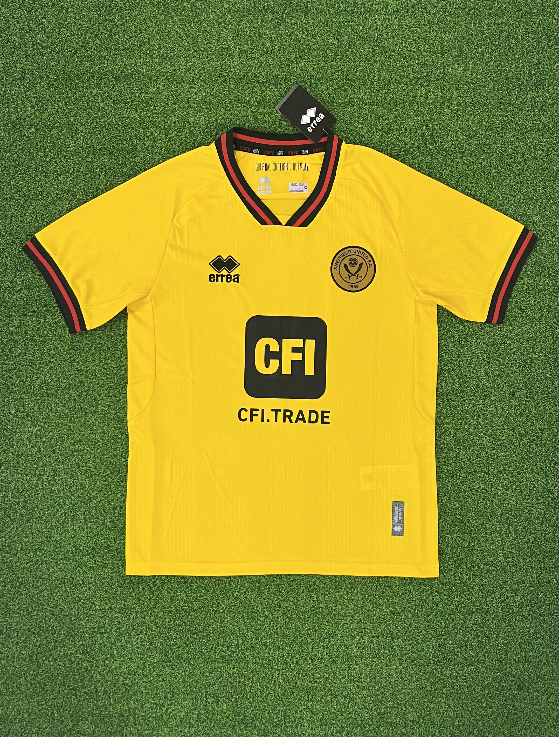2425 Sheffield United Away   jersey.Player embroidery version