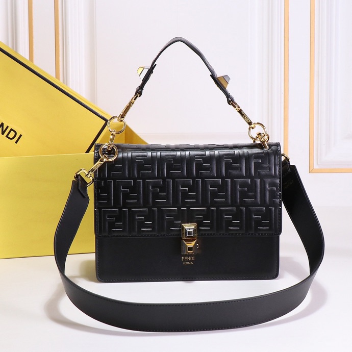 TOP FENDI Classic Flap Handle Bag - Two Colors
