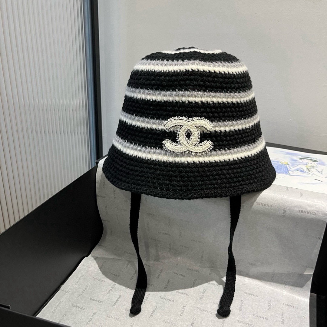 TOP CHANEL Knit Fisherman's Hat - 3 Colors
