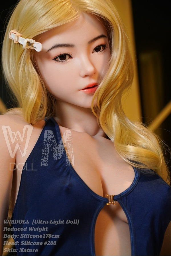 163cm/5ft4 B-Cup Super Light Silicone Sex Doll - #206