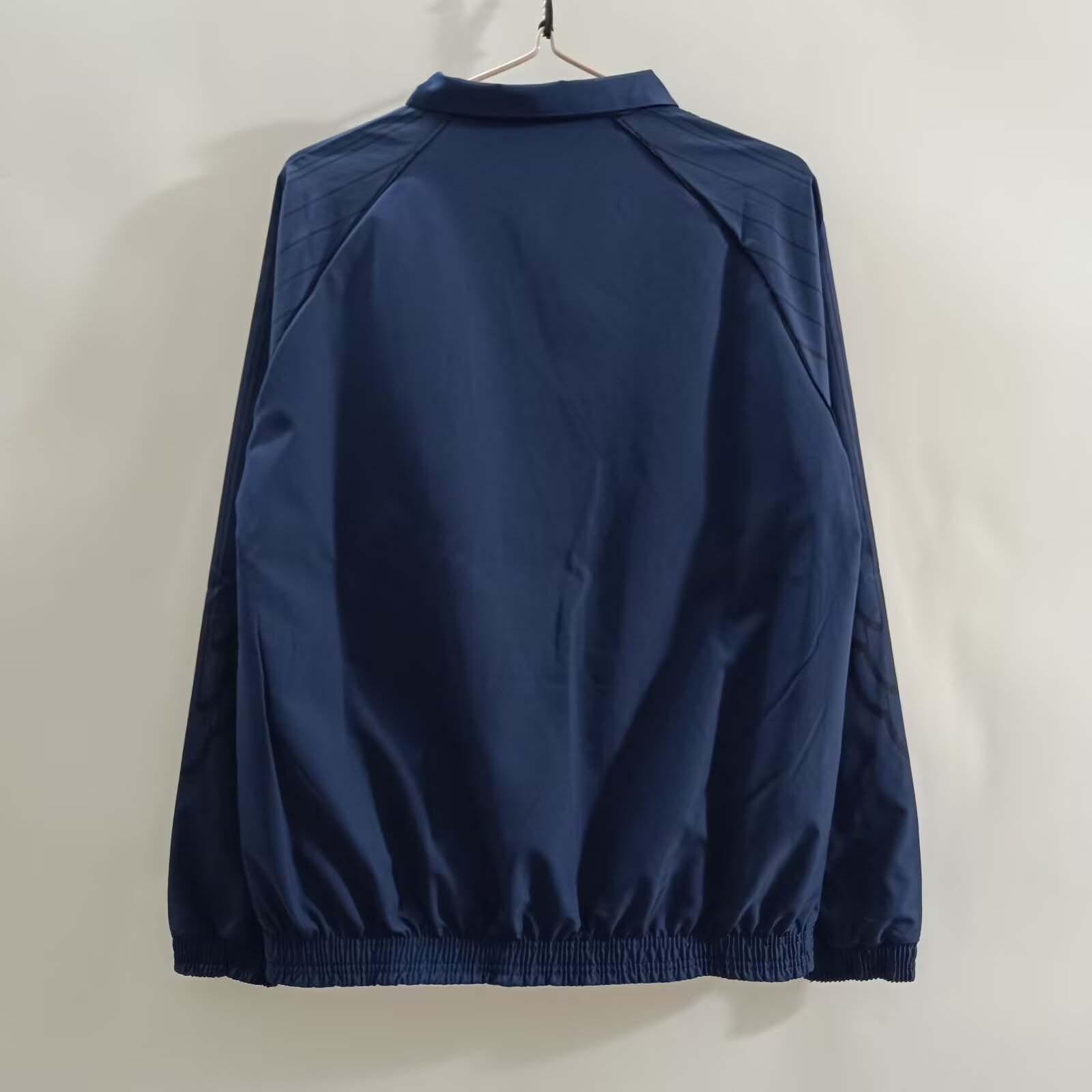 2025/2026 PSG Windbreaker Navy blue Football Shirt 1:1 Thai Quality