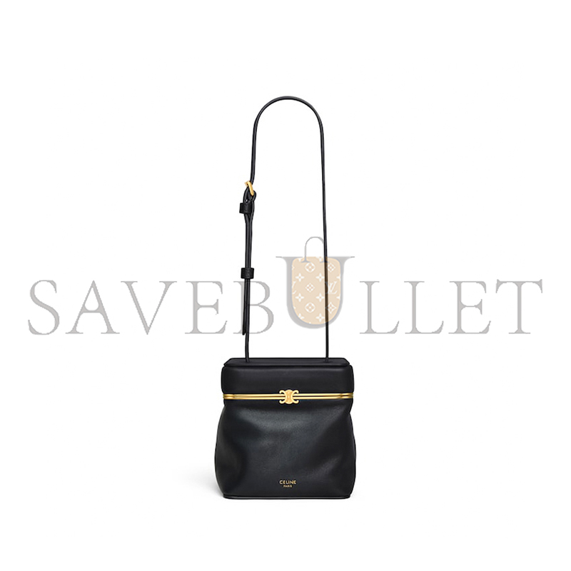 CELINE CUBE IN SUPPLE CALFSKIN 124232J75.38NO (12.5*12.5*12.5cm)
