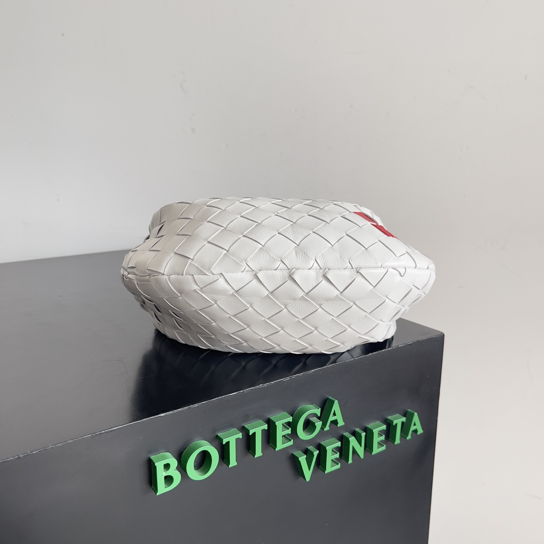TOP Bottega Veneta BV Jodie Bag Teen 23*15*5cm - White