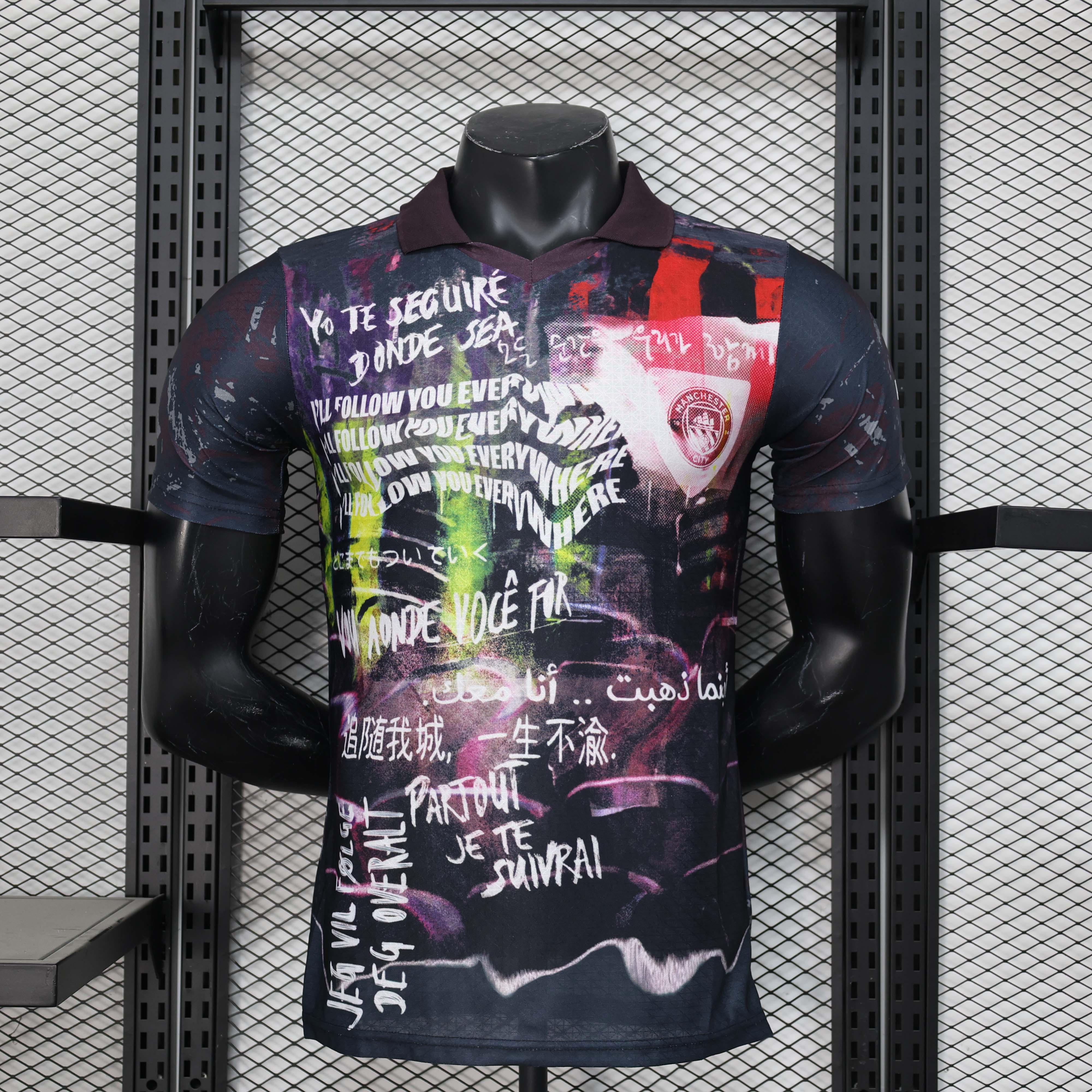 2025/2026 Player Version Manchester City Limited Edition black Football Shirt 1:1 Thai Quality