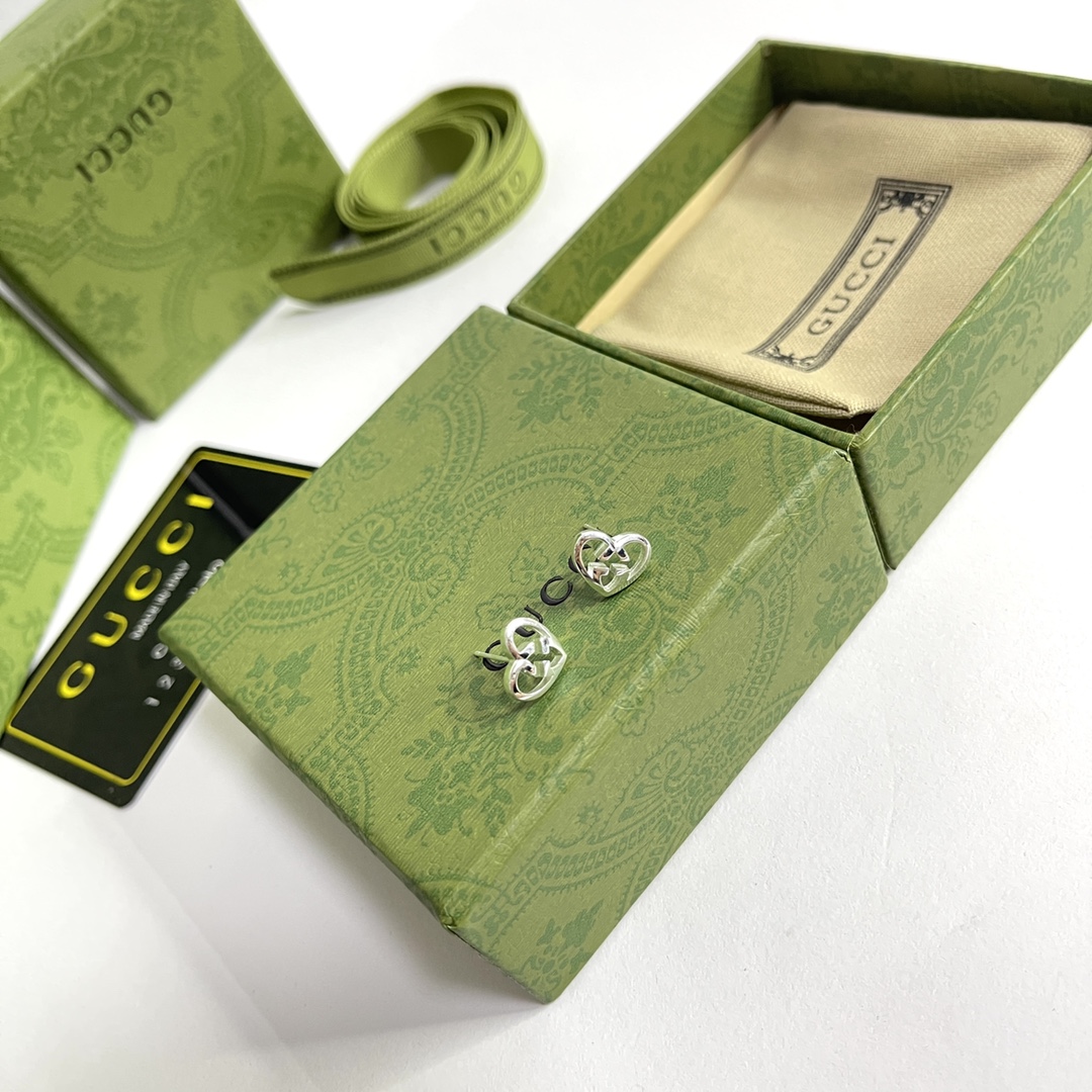 TOP GUCCI Earrings - Sliver